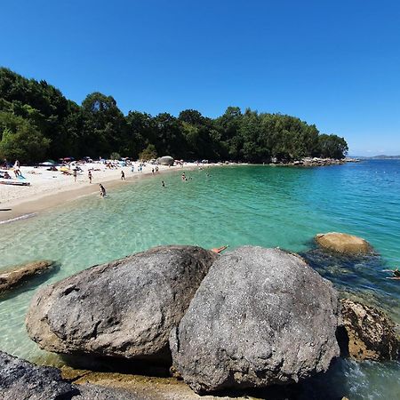 Pura Playa - Cangas Do Morrazo - Primera Linea De Playa - Rias Baixas - Galicia Eksteriør bilde